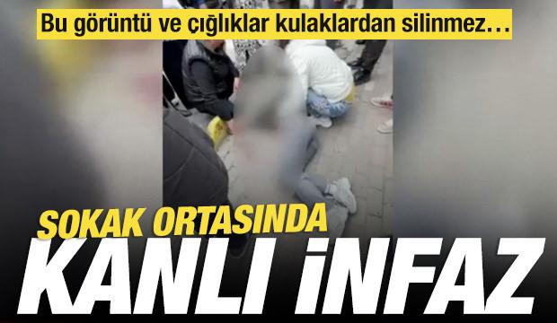 Okul &ouml;n&uuml;nde boşanma aşamasındaki eşi dehşet sa&ccedil;tı: Başından vurulan kadından acı haber