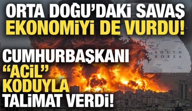 Orta Doğu'daki savaş G&uuml;ney Kore'yi vurdu! "Acil" koduyla talimat verdiler