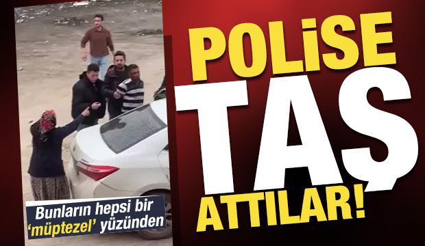Sakarya'da uyuşturucu firarisini ka&ccedil;ırmak i&ccedil;in polise direndiler
