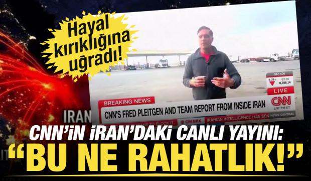 Savaş b&ouml;lgesinden bildiren CNN muhabiri: İran'da panik havası yok
