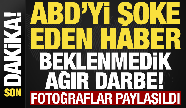 Son dakika: ABD'yi şoke eden haber! Savaşta beklenmedik darbe...
