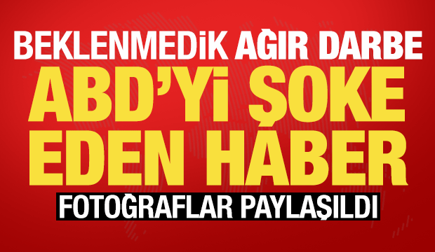 Son dakika... ABD'yi şoke eden haber: Savaşta beklenmedik darbe! Fotoğraflar paylaşıldı...