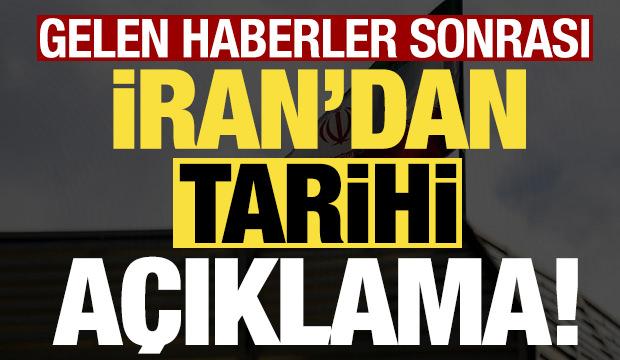 Son dakika: Gelen haberler sonrası İran'dan tarihi a&ccedil;ıklama!