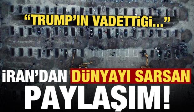 Son dakika haberi... İran'dan d&uuml;nyayı sarsan paylaşım: Trump'ın vadettiği...