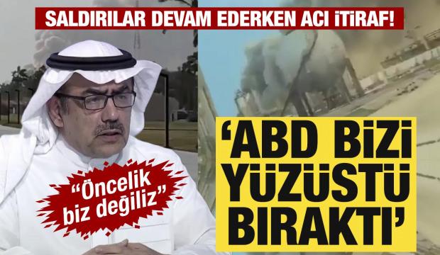 Suudi analist S&uuml;leyman el-Akili: ABD bizi y&uuml;z&uuml;st&uuml; bıraktı, &ouml;ncelik İsrail