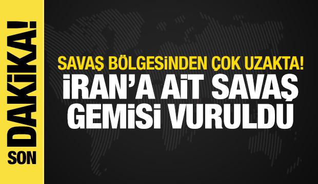 Sri Lanka a&ccedil;ıklarında İran ait savaş gemisi vuruldu
