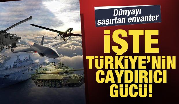 T&uuml;rkiye'nin d&uuml;nyaya ders veren savunma hamlesi İşte envanterdekiler&hellip;
