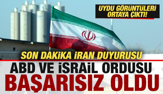 Uydu g&ouml;r&uuml;nt&uuml;leri ele verdi! Son dakika İran duyurusu! ABD ve İsrail başarısız oldu...