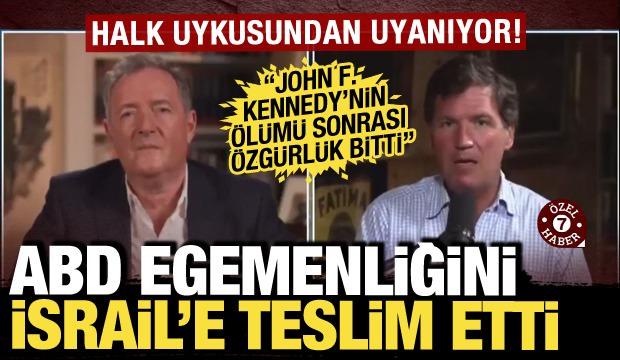 ABD halkı uykusundan uyanıyor! İsrail egemenliğimizi elimizden aldı...