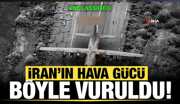 ABD İran, hava kuvvetlerine ait u&ccedil;akları vurdu