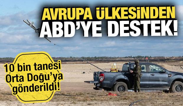 ABD'den yeni hamle: Avrupa &uuml;lkesinden aldılar! 10 bin tanesi Orta Doğu'ya g&ouml;nderildi