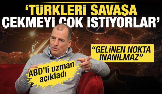 ABD'li siyaset uzmanı Krainer: T&uuml;rkleri savaşa &ccedil;ekmeyi &ccedil;ok istiyorlar