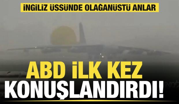 ABD'ye ait B-52 bombardıman u&ccedil;akları İngiltere'de