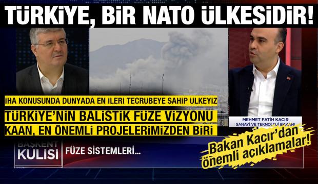 Bakan Kacır: İHA konusunda d&uuml;nyada en ileri tecr&uuml;beye sahip &uuml;lkeyiz!