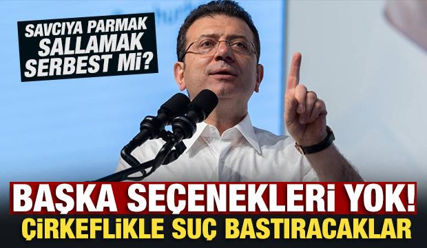 Başka se&ccedil;enekleri yok, &ccedil;irkeflikle su&ccedil; bastıracaklar
