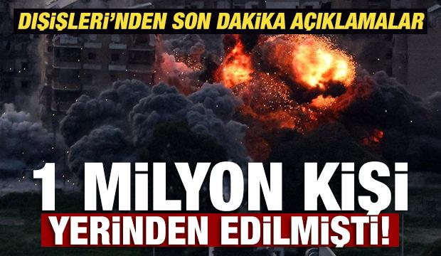 Dışişleri'nden son dakika L&uuml;bnan mesajı