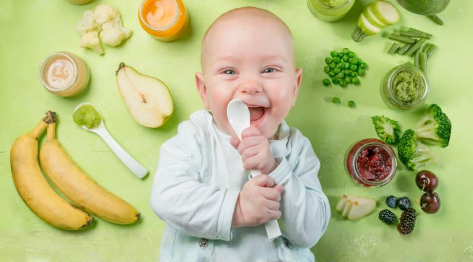 Ek gıdaya ge&ccedil;en bebeklerin t&uuml;ketmesi gereken besinler