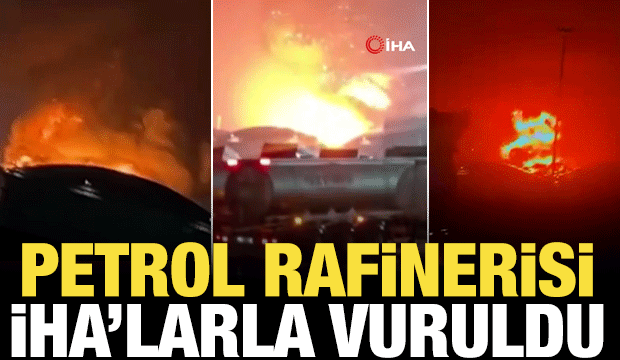 Erbil&rsquo;deki petrol rafinesi, Kamikaze İHA saldırısına uğradı