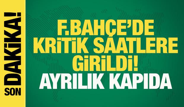 F.Bah&ccedil;e'de kritik y&ouml;netim kurulu toplantısı başladı! Devin &Ouml;zek i&ccedil;in ayrılık kapıda