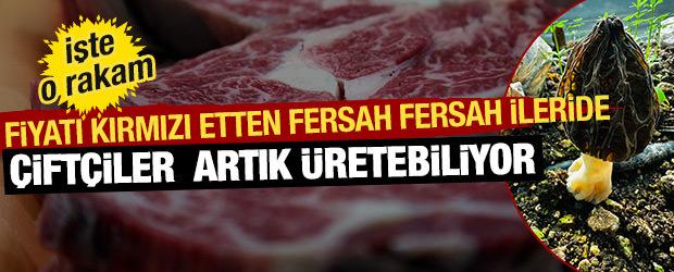Fiyatı kırmızı eti fersah fersah solladı! Rakamı duyan şoke oldu