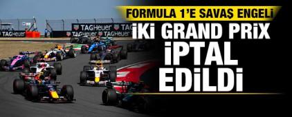Formula 1'e savaş engeli: Bahreyn ve Suudi Arabistan Grand Prix&rsquo;leri iptal edildi