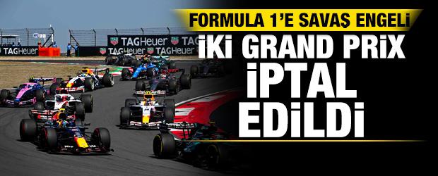 Formula 1'e savaş engeli: Bahreyn ve Suudi Arabistan Grand Prix&rsquo;leri iptal edildi