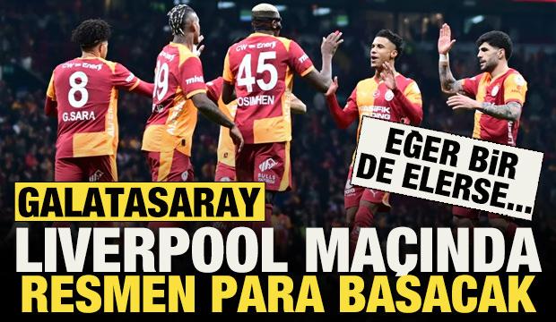 Galatasaray bu akşam para basacak! Eğer Liverpool'u elerse milyonlarca euro daha gelecek