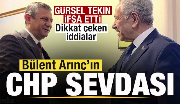 G&uuml;rsel Tekin'den B&uuml;lent Arın&ccedil; iddiaları! CHP sevdasını ifşa etti
