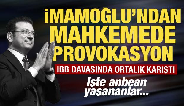 İBB davası başladı: Ekrem İmamoğlu hakim karşısında! Mahkeme salonunda gergin anlar