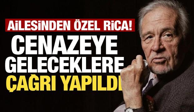 İlber Ortaylı&rsquo;nın ailesinden cenaze &ouml;ncesi dikkat &ccedil;eken &ccedil;ağrı