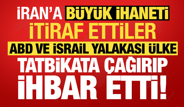 İran'a b&uuml;y&uuml;k ihanet! Ne ABD ne de İsrail, tatbikata &ccedil;ağırıp gemiyi ihbar ettiler...