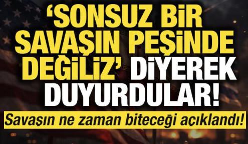 İsrail tarih verdi! Savaşın ne zaman biteceği a&ccedil;ıklandı