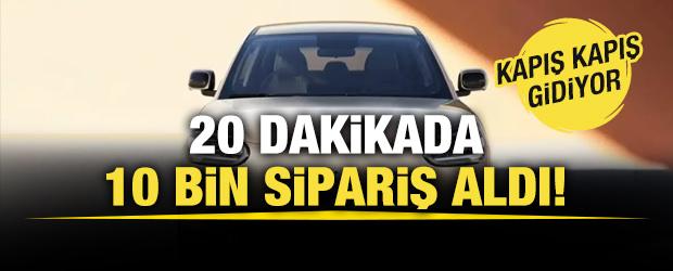 Kapış kapış gidiyor! 20 dakikada 10 bin sipariş aldı