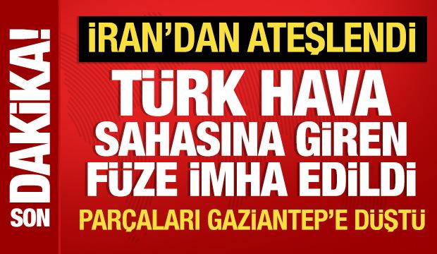 MSB: İran'dan ateşlenen f&uuml;ze imha edildi