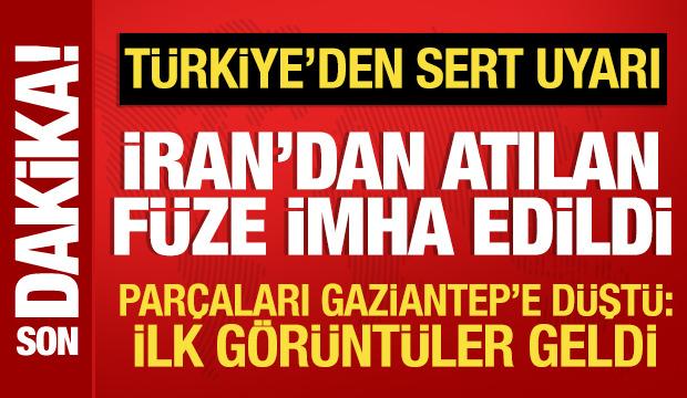 MSB: İran'dan ateşlenen f&uuml;ze imha edildi: T&uuml;rkiye'den sert tepki