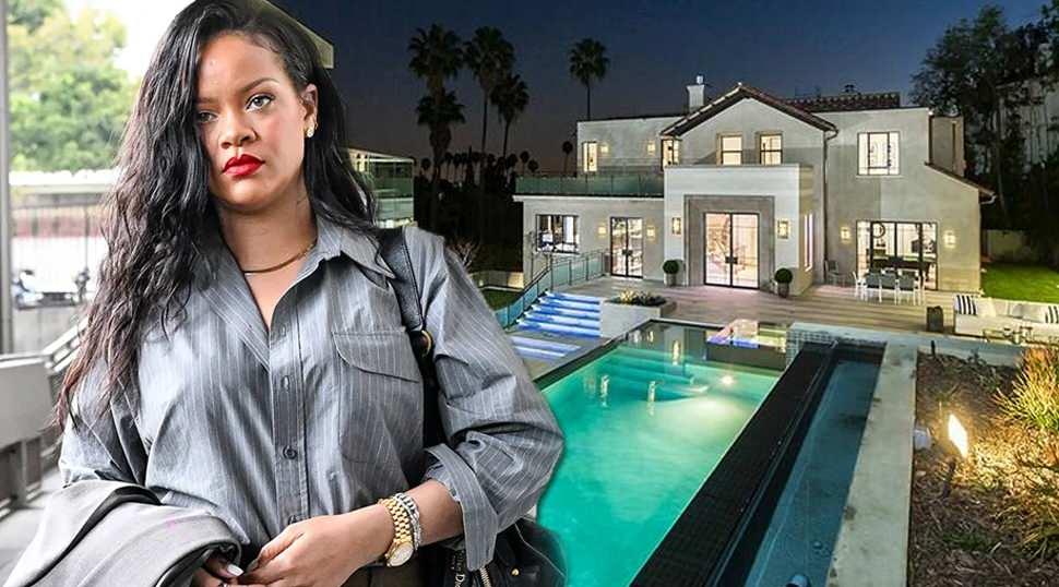 Rihanna'nın evine silahlı saldırı d&uuml;zenlendi! Olayla ilgili bir kişi g&ouml;zaltına alındı