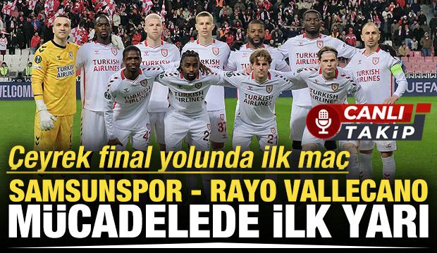 Samsunspor - Rayo Vallecano! CANLI