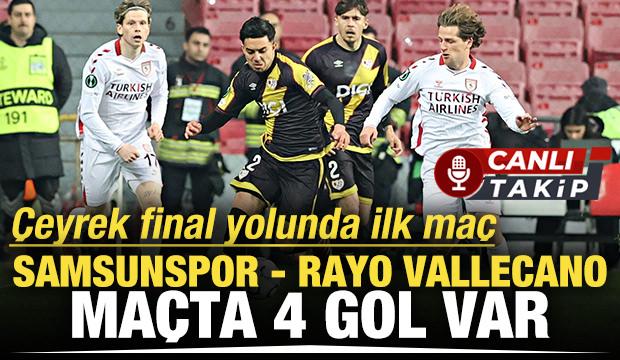 Samsunspor - Rayo Vallecano! CANLI