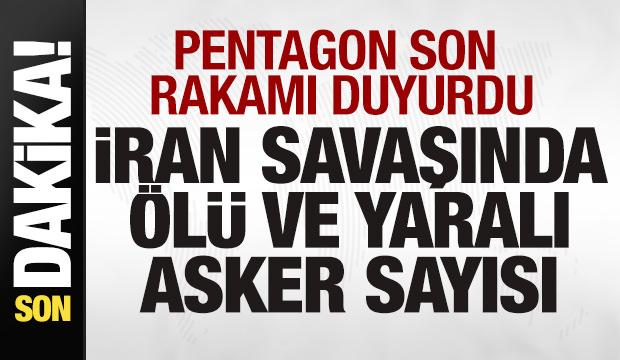 Savaşta son dakika: Pentagon duyurdu! &Ouml;l&uuml; ve yaralı asker sayısı