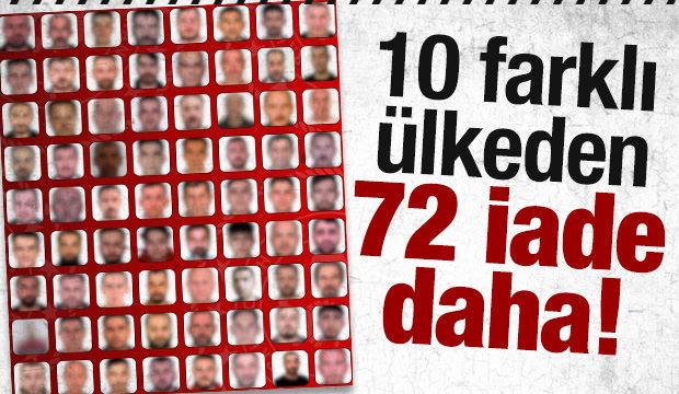 SON DAKİKA: 32 kırmızı b&uuml;lten, 40 da ulusal seviyede aranan 72 su&ccedil;lu T&uuml;rkiye'ye getirildi
