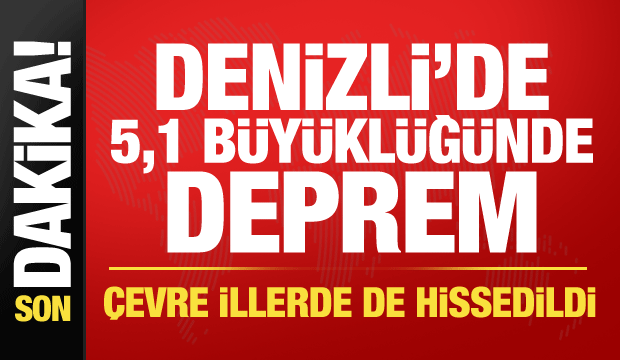 Son dakika: Denizli'de korkutan deprem! AFAD'dan ilk a&ccedil;ıklama geldi