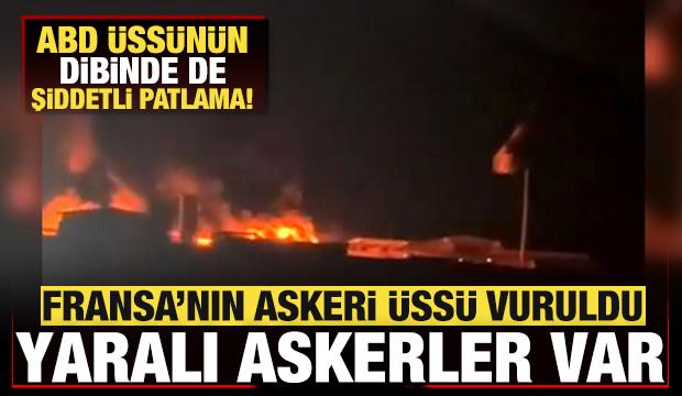 Son dakika duyurdular! Fransa'nın askeri &uuml;ss&uuml; vuruldu! Yaralı askerler var