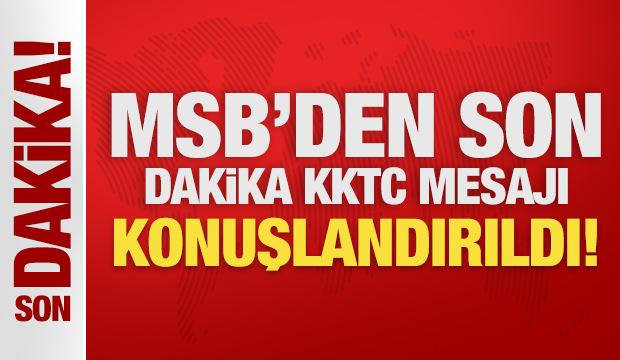 Son Dakika... MSB: KKTC&rsquo;ye 6 adet F-16 ve hava savunma sistemleri konuşlandırıldı!
