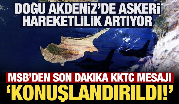 Son Dakika... MSB: KKTC&rsquo;ye 6 adet F-16 ve hava savunma sistemleri konuşlandırıldı!