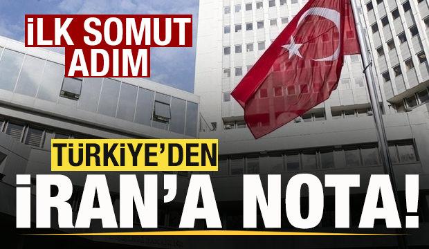 Son dakika: T&uuml;rkiye'den İran'a nota!