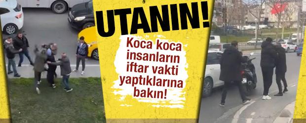 Sultangazi'de iftar vaktinde kemerli ve yumruklu kavga