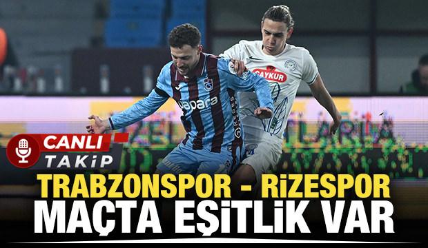Trabzonspor - &Ccedil;aykur Rizespor! CANLI