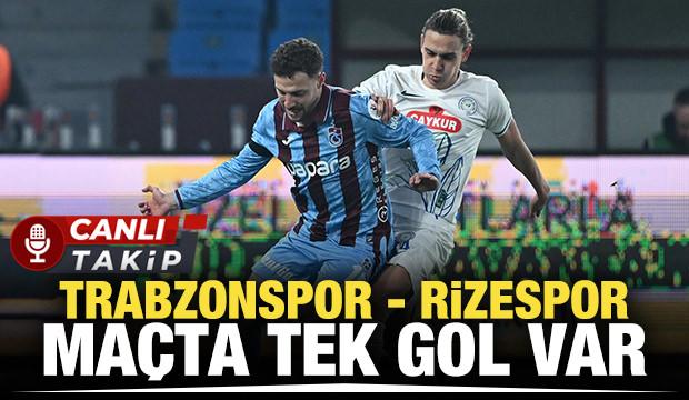Trabzonspor - &Ccedil;aykur Rizespor! CANLI