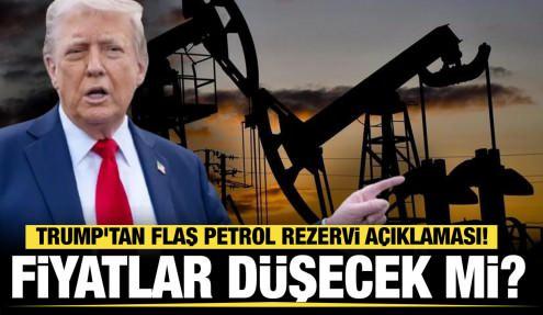 Trump'tan flaş petrol fiyatları a&ccedil;ıklaması: "&Ccedil;ok hızlı d&uuml;şecek"
