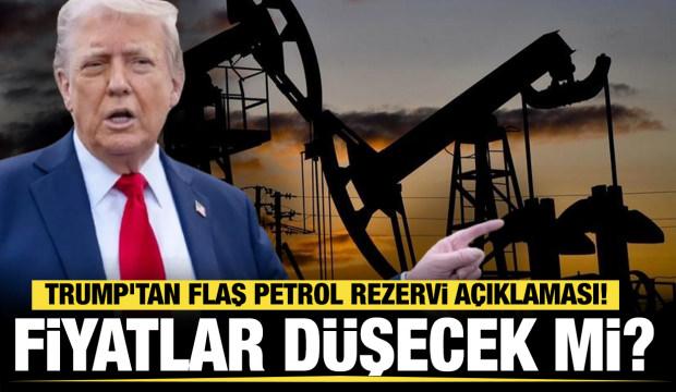 Trump'tan flaş petrol fiyatları a&ccedil;ıklaması: "&Ccedil;ok hızlı d&uuml;şecek"